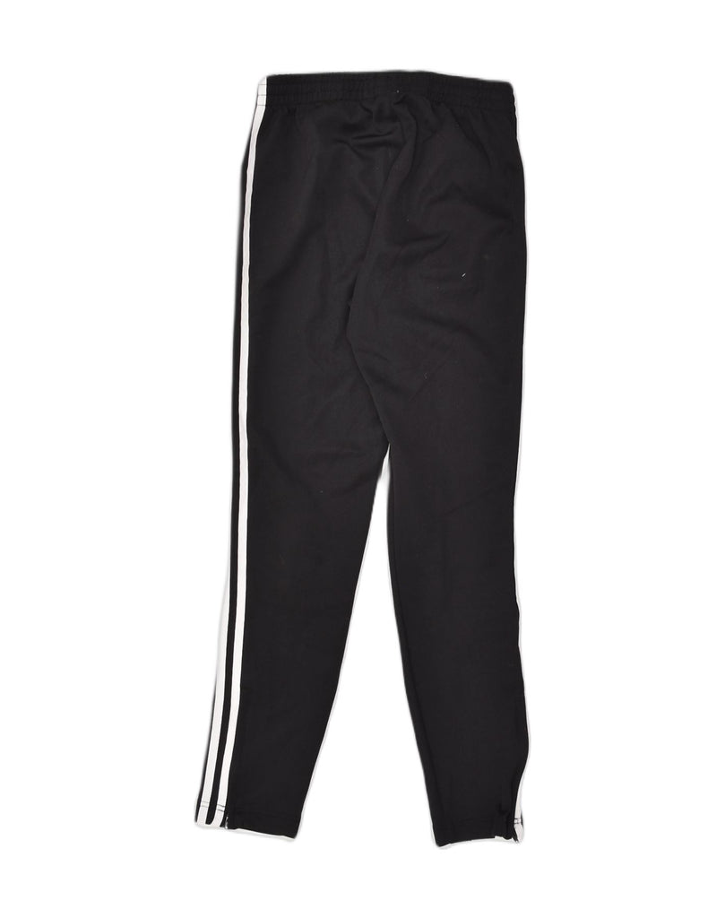 ADIDAS Womens Tracksuit Trousers UK 8 Small Black Polyester | Vintage Adidas | Thrift | Second-Hand Adidas | Used Clothing | Messina Hembry 