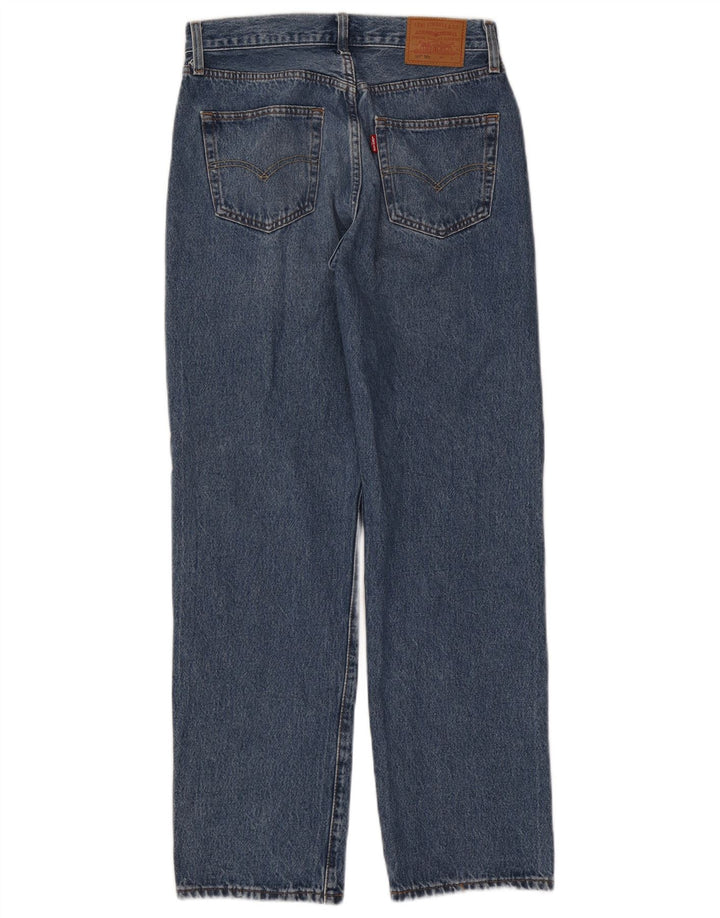 Levi's Womens Straight Jeans W27 L30 Blue Cotton 90s
