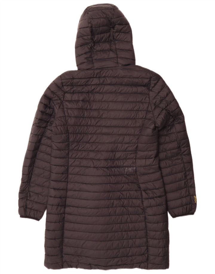 Joules Mens Hooded Padded Coat UK 12 Medium Black Polyamide
