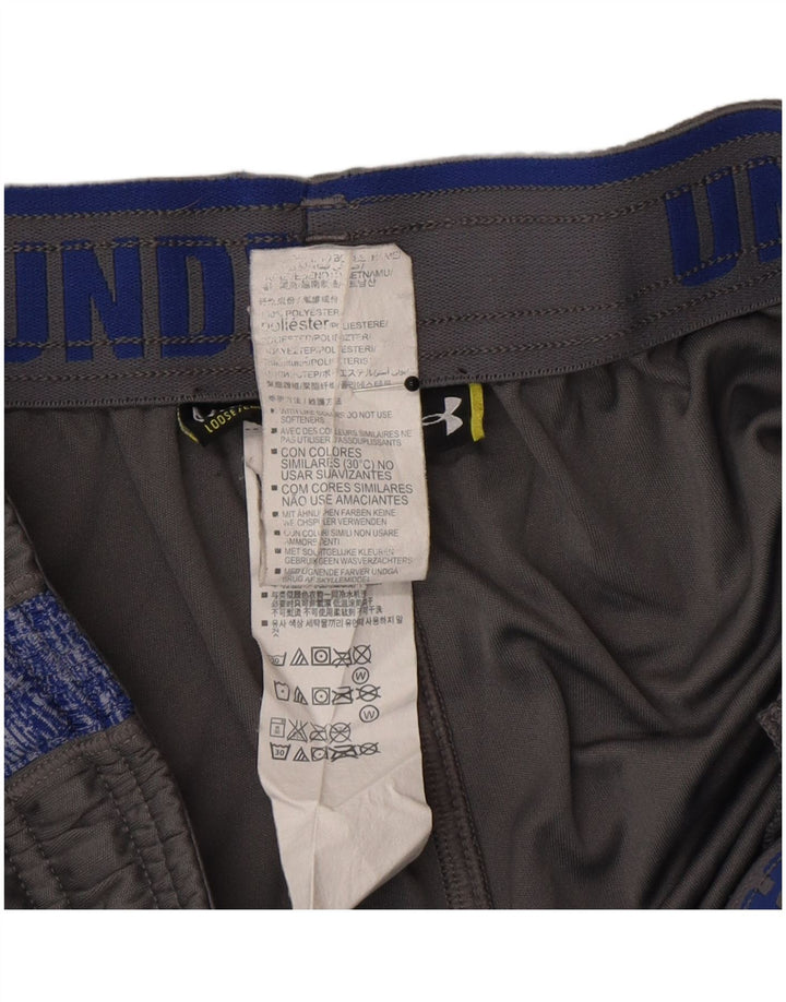 Under Armour Mens Sport Shorts Medium  Grey Colourblock Polyester