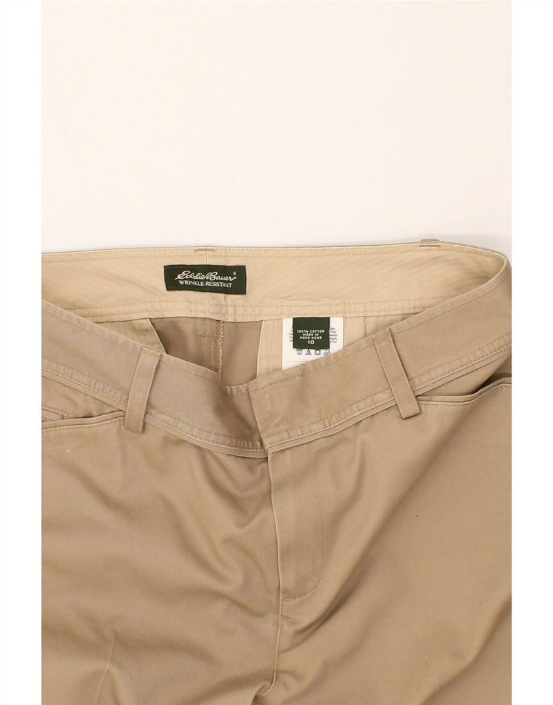 EDDIE BAUER Womens Straight Casual Trousers US 10 Large W32 L31  Beige Vintage Eddie Bauer and Second-Hand Eddie Bauer from Messina Hembry 