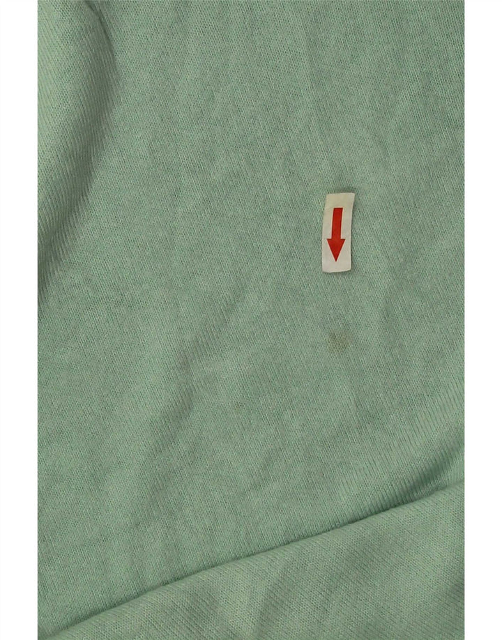 Marks & Spencer Womens Crew Neck Jumper Sweater UK 16 Large Turquoise