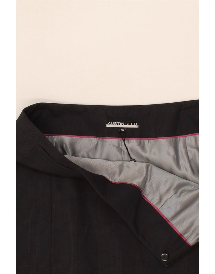 AUSTIN REED Womens Straight Skirt UK 10 Small W30 Grey Wool Vintage Austin Reed and Second-Hand Austin Reed from Messina Hembry 