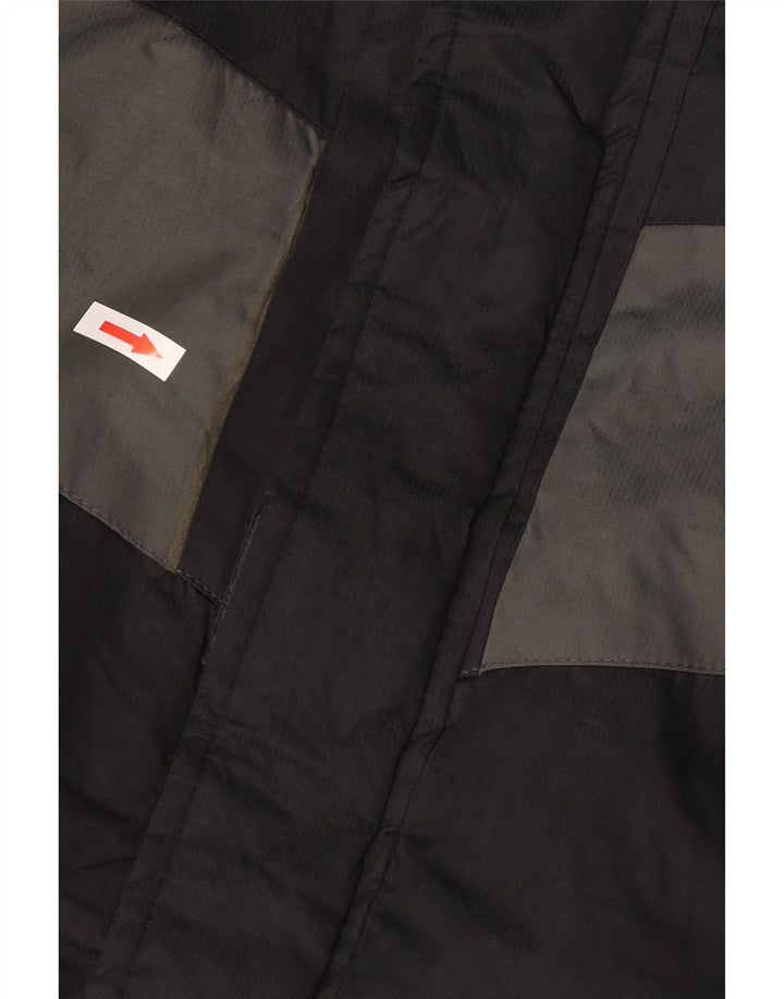 Mountain Warehouse Mens Windbreaker Jacket UK 34 XS Black Colourblock