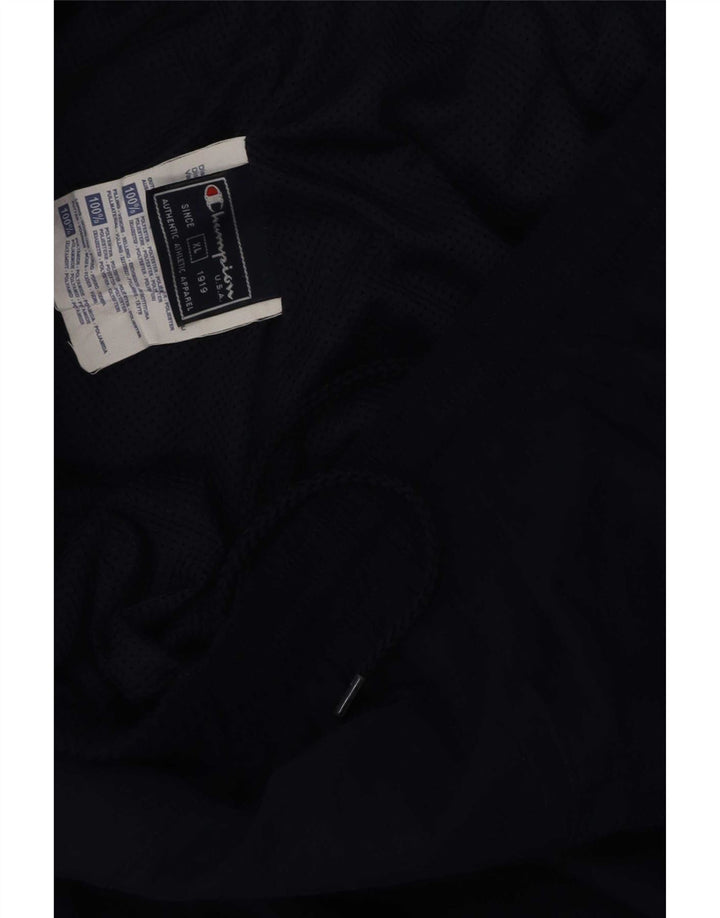 Champion Mens Graphic Tracksuit Trousers XL Navy Blue Polyester