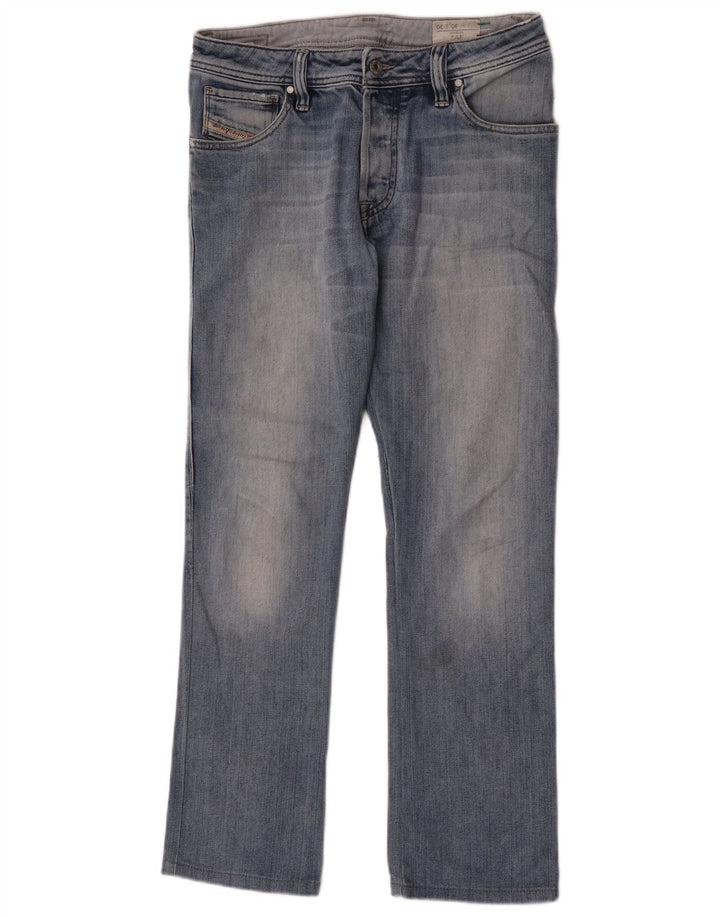 Diesel Womens Zaf Slim Jeans W30 L30 Blue Cotton