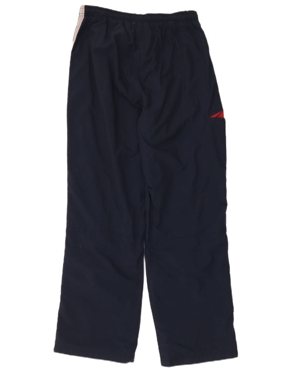 Reebok Mens Cargo Tracksuit Trousers Medium Navy Blue Colourblock