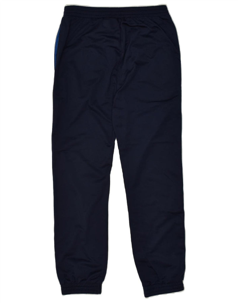 KAPPA Mens Graphic Tracksuit Trousers Joggers Small Navy Blue Polyester | Vintage Kappa | Thrift | Second-Hand Kappa | Used Clothing | Messina Hembry 