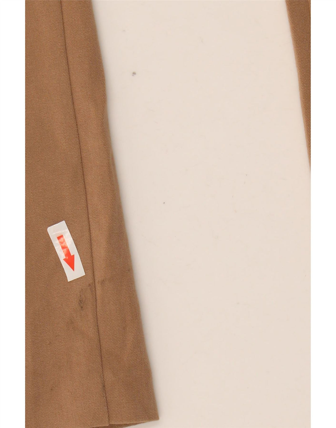 Marks & Spencer Womens Slim Chino Trousers UK 12 Medium W32 L33 Brown