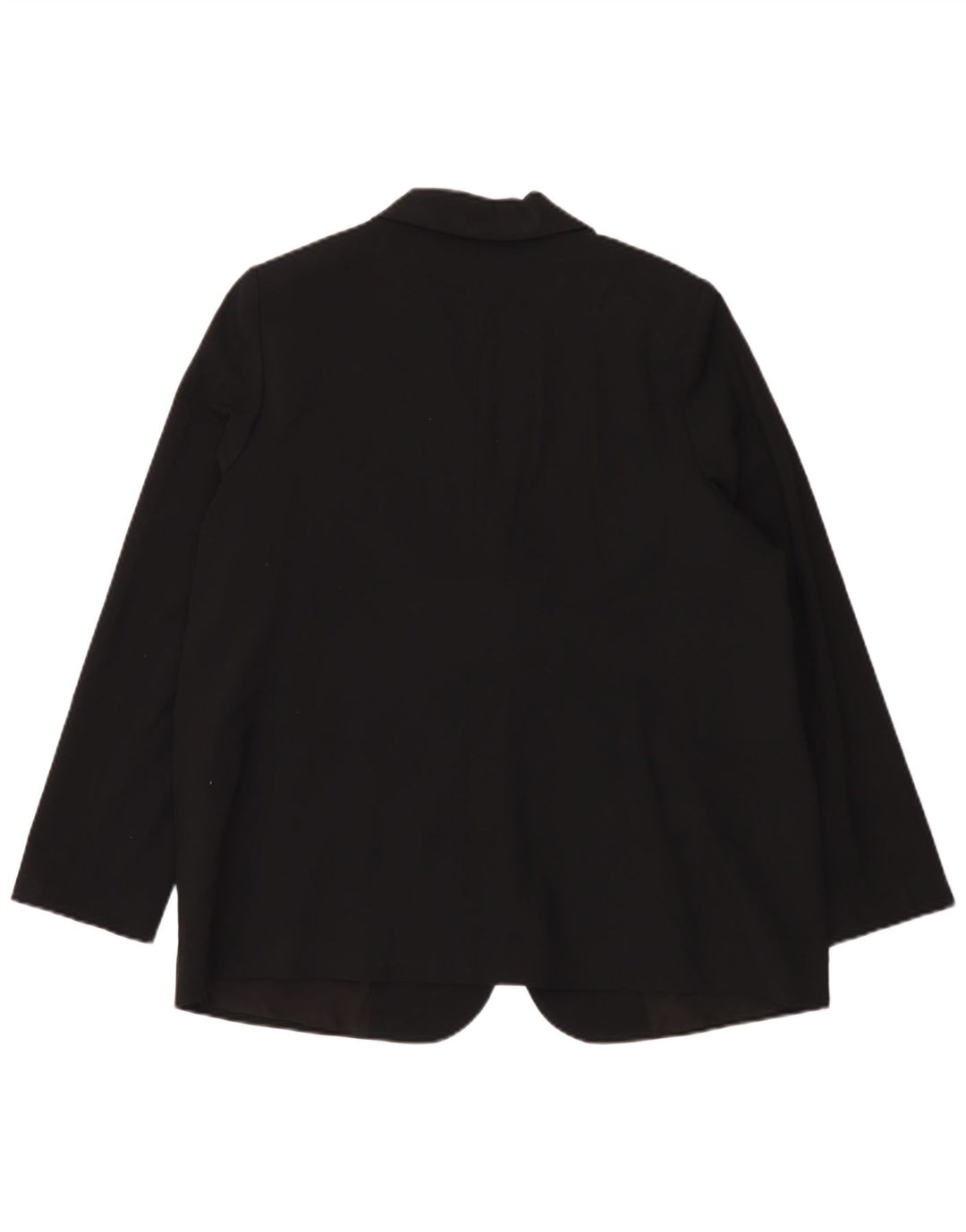 Marks & Spencer Womens 1 Button Oversized Blazer Jacket UK 18 XL Black