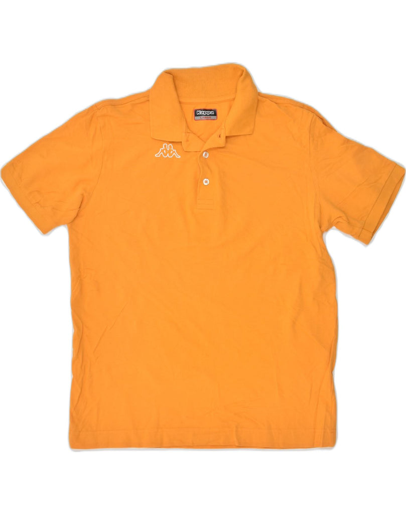 KAPPA Mens Polo Shirt Large Yellow Cotton | Vintage Kappa | Thrift | Second-Hand Kappa | Used Clothing | Messina Hembry 