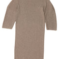 Massimo Dutti Womens 3/4 Sleeve Jumper Dress UK 10 Small Grey