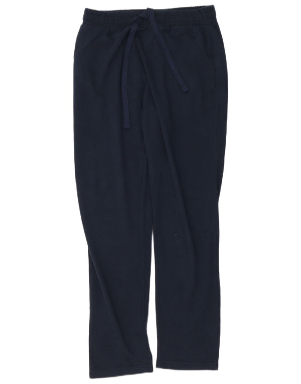 MARKS & SPENCER Mens Tracksuit Trousers Medium  Navy Blue Cotton