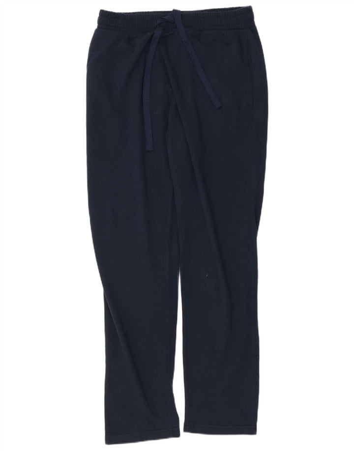 MARKS & SPENCER Mens Tracksuit Trousers Medium  Navy Blue Cotton