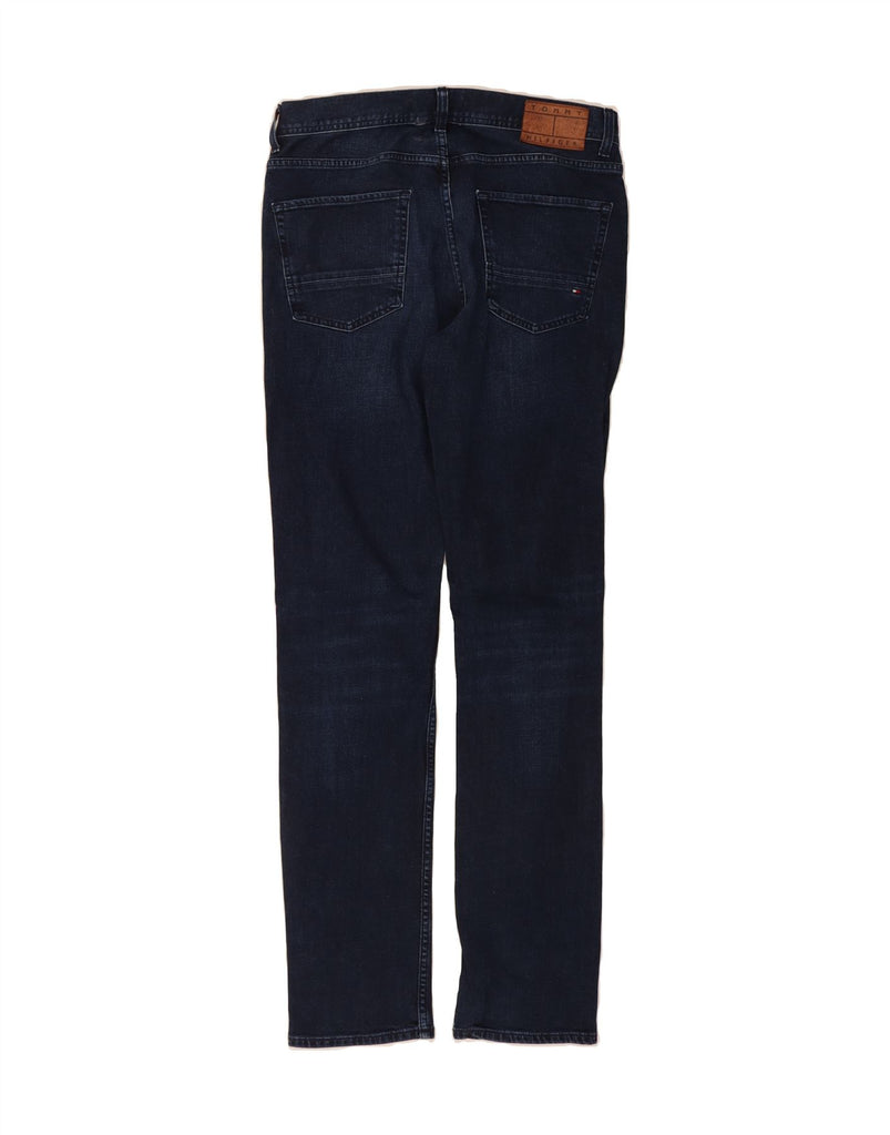 TOMMY HILFIGER Mens Skinny Jeans W34 L35 Black Cotton Vintage Tommy Hilfiger and Second-Hand Tommy Hilfiger from Messina Hembry 
