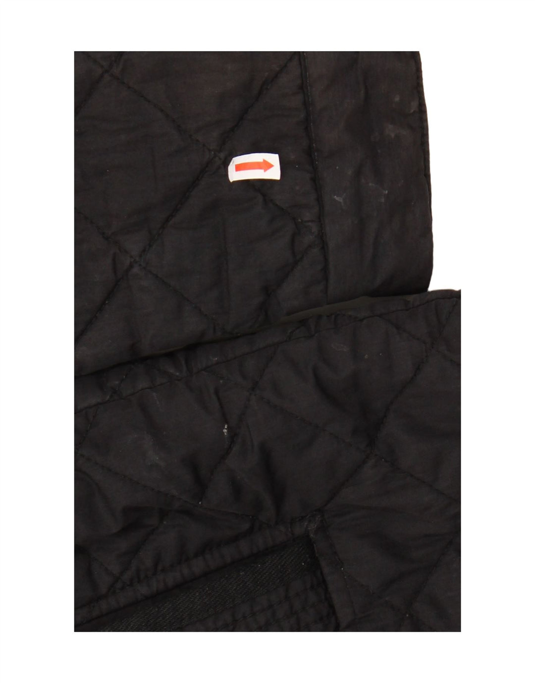 FAT FACE Mens Quilted Jacket UK 40 Large Black