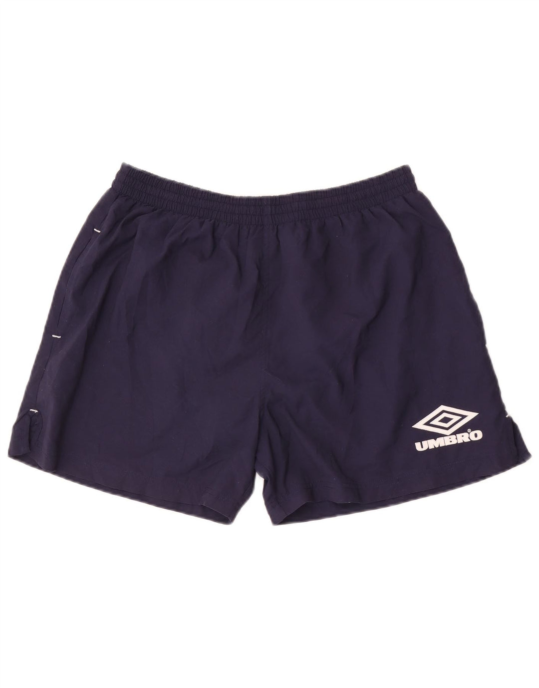 Umbro Mens Sport Shorts XL  Navy Blue Polyester