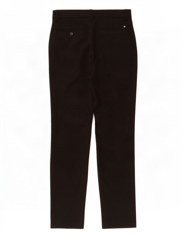 Tommy Hilfiger Womens Casual Trousers US 14 XL W34 L32 Black Polyester