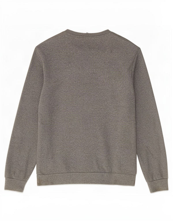 Champion Boys Graphic Sweatshirt Jumper 13-14 Years XL Grey Flecked Cotton