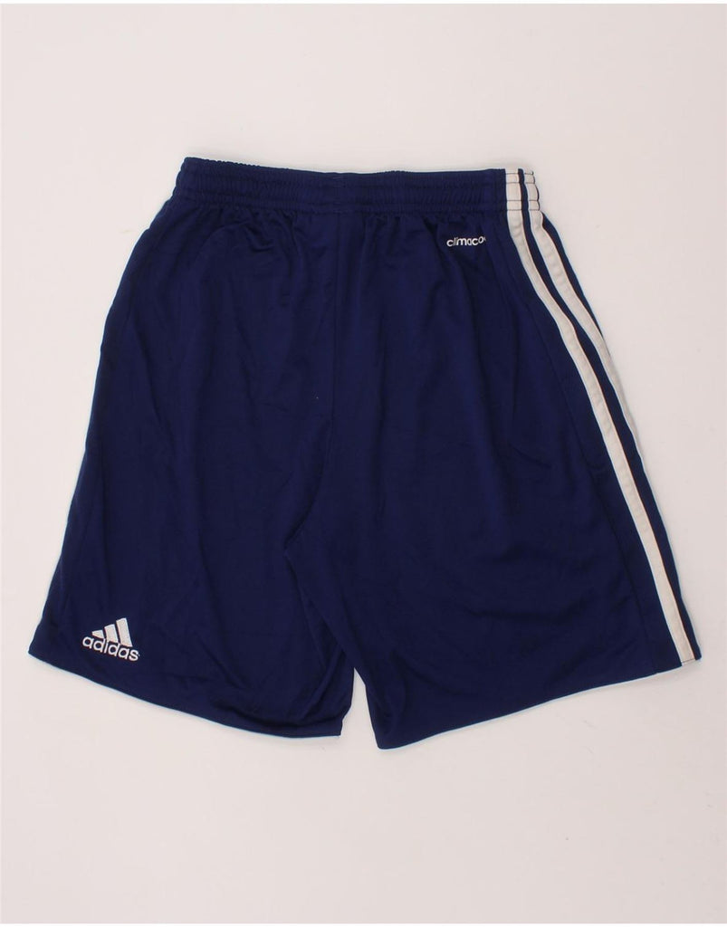 ADIDAS Boys Climacool Sport Shorts 11-12 Years Navy Blue Polyester Sports Vintage Adidas and Second-Hand Adidas from Messina Hembry 