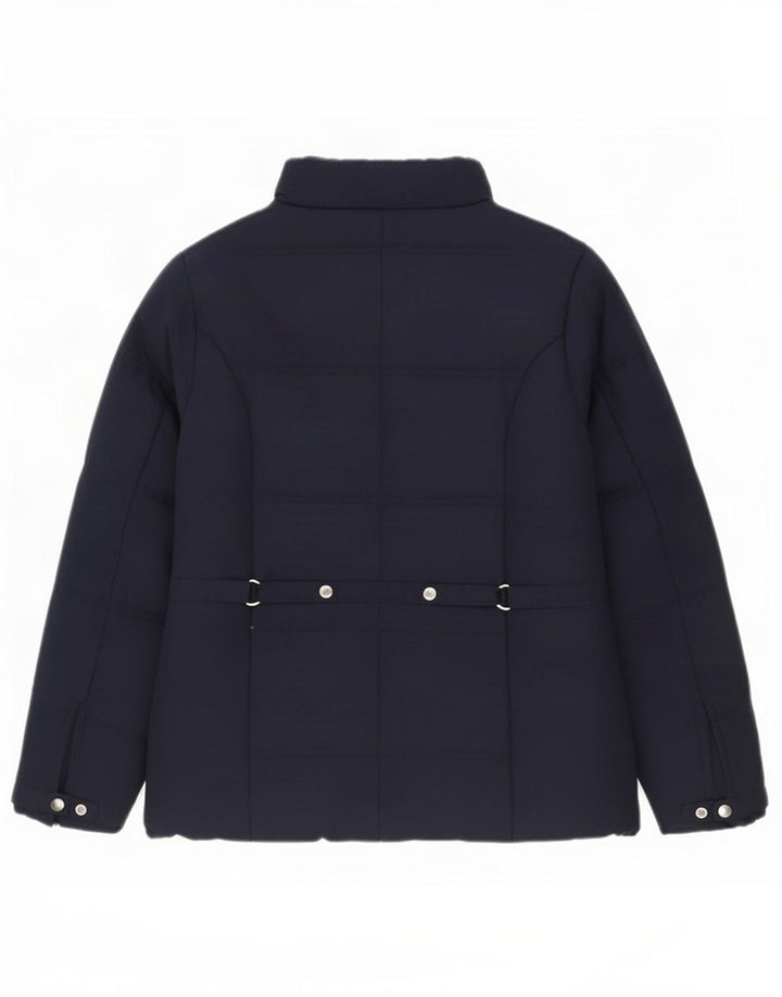 Lonsdale Girls Padded Jacket 11-12 Years Navy Blue Polyester