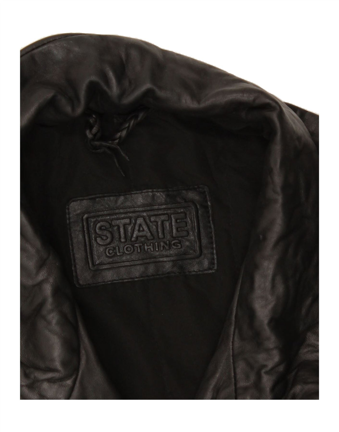 VINTAGE Mens Leather Coat UK 42 XL Black Vintage Vintage and Second-Hand Vintage from Messina Hembry 