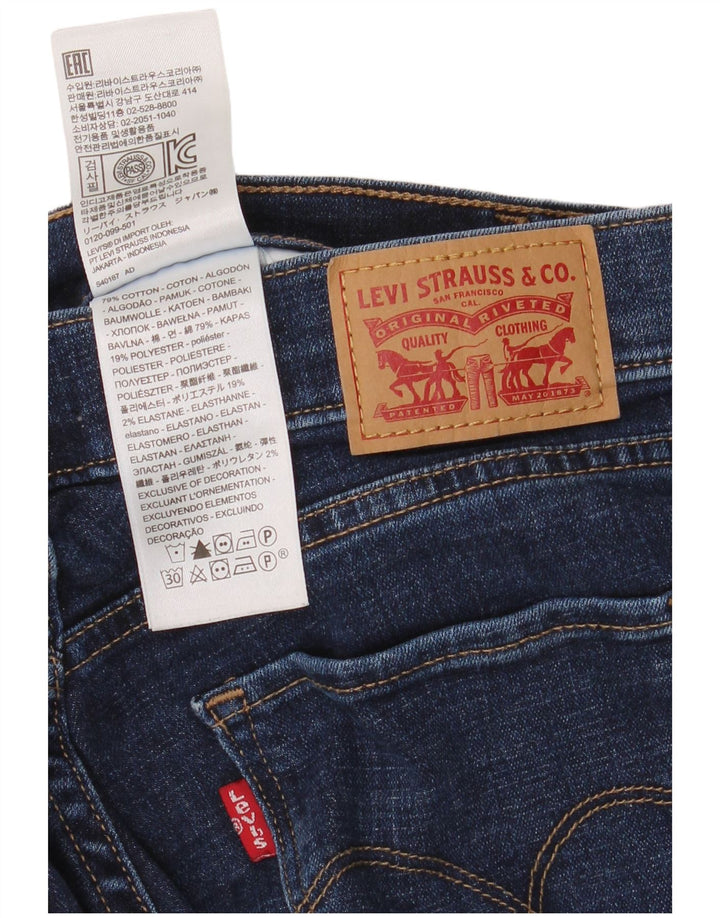 LEVI'S Mens Denim Bermuda Shorts W28 Small  Blue Cotton