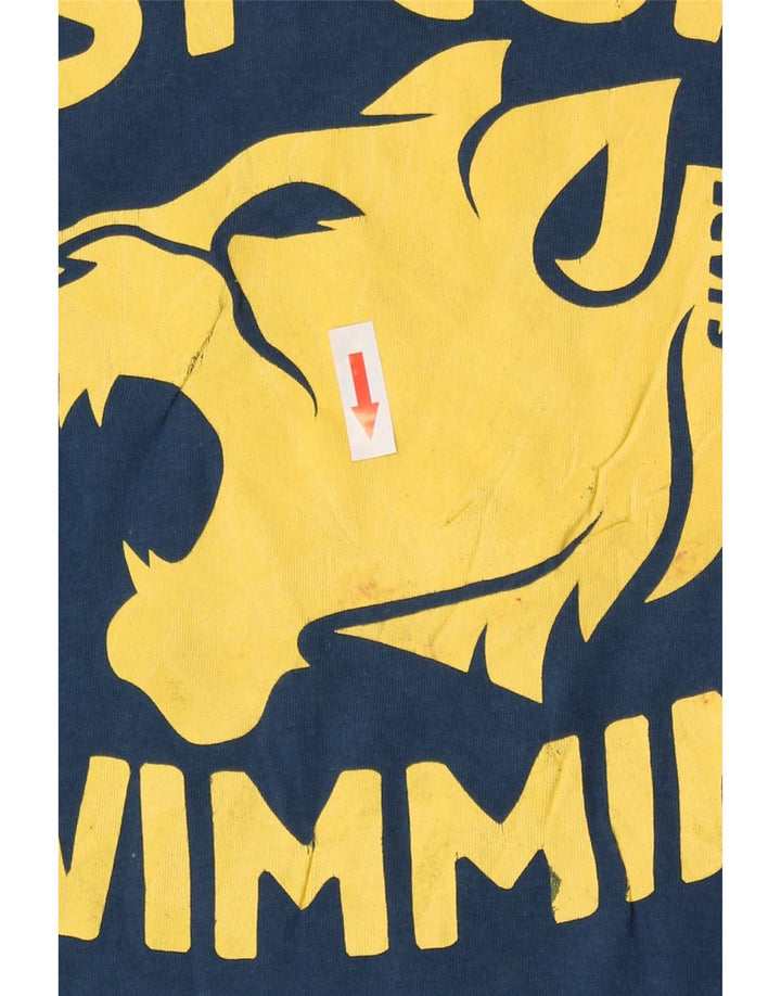 Levi's Mens Graphic T-Shirt Top Medium Navy Blue Cotton