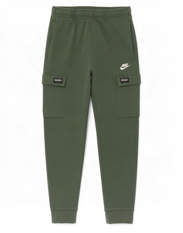 Nike Mens Cargo Tracksuit Trousers Joggers Small Green