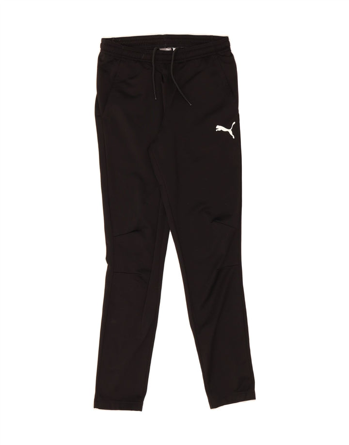PUMA Mens Tracksuit Trousers Small  Black Polyester Vintage Puma and Second-Hand Puma from Messina Hembry 