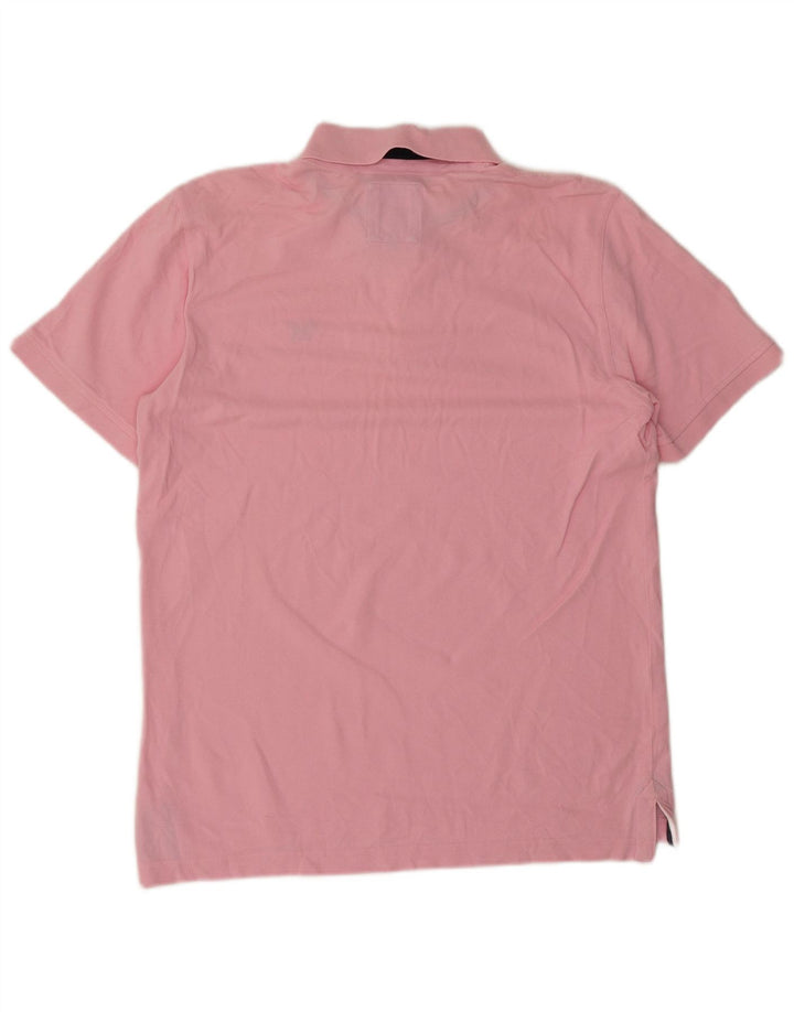 Crew Clothing Mens Polo Shirt Medium Pink