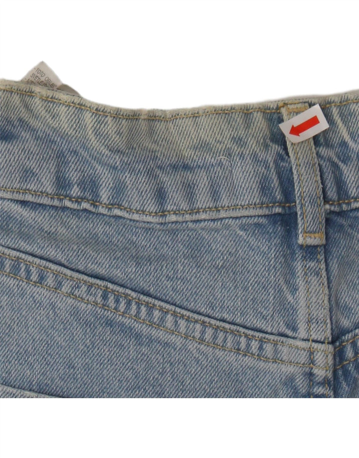 ZARA Womens Denim Shorts EU 32 2XS W22  Blue Cotton Vintage Zara and Second-Hand Zara from Messina Hembry 
