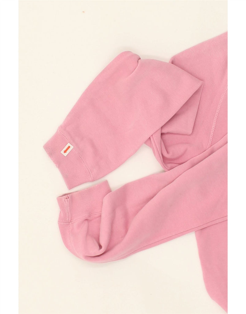 CHAMPION Girls Tracksuit Top Jacket 9-10 Years Pink Cotton | Vintage Champion | Thrift | Second-Hand Champion | Used Clothing | Messina Hembry 