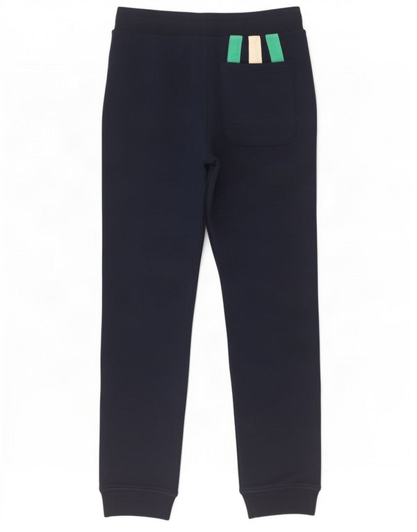 Adidas Mens Tracksuit Trousers Joggers Medium Navy Blue Cotton