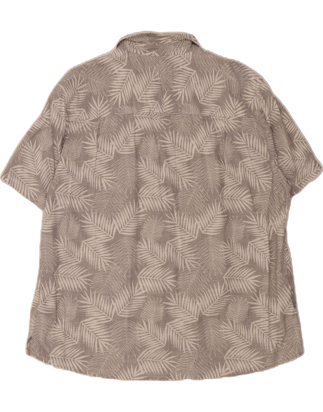 MOUNTAIN WAREHOUSE Mens Abstract Pattern Short Sleeve Shirt 3XL Grey Vintage Mountain Warehouse and Second-Hand Mountain Warehouse from Messina Hembry 