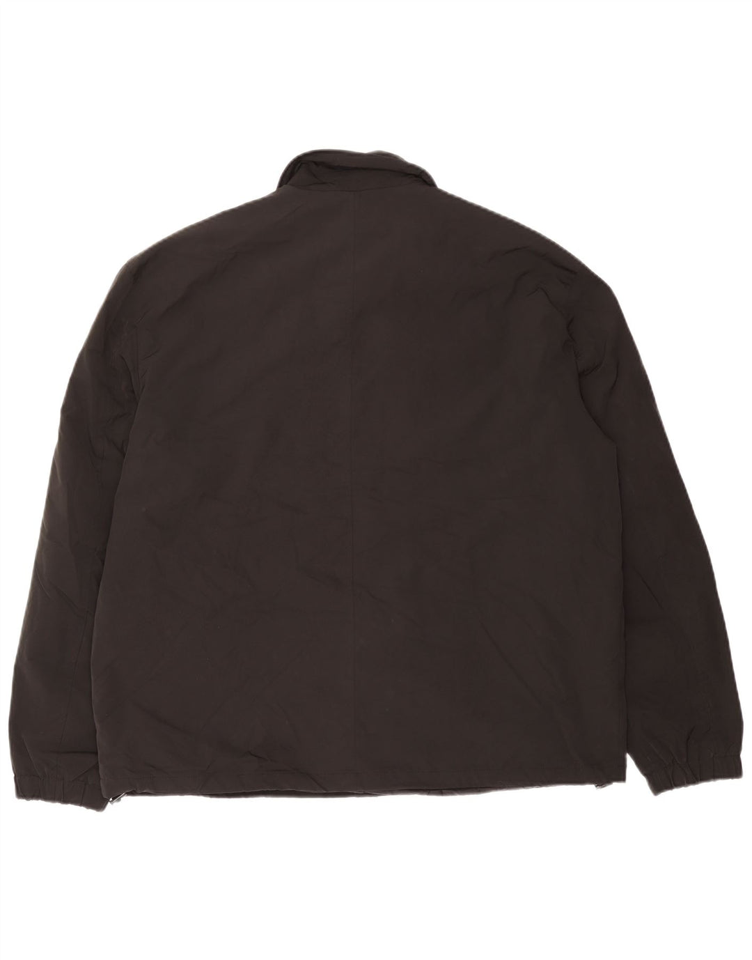 ZARA Mens Bomber Jacket UK 42 XL Black Polyester