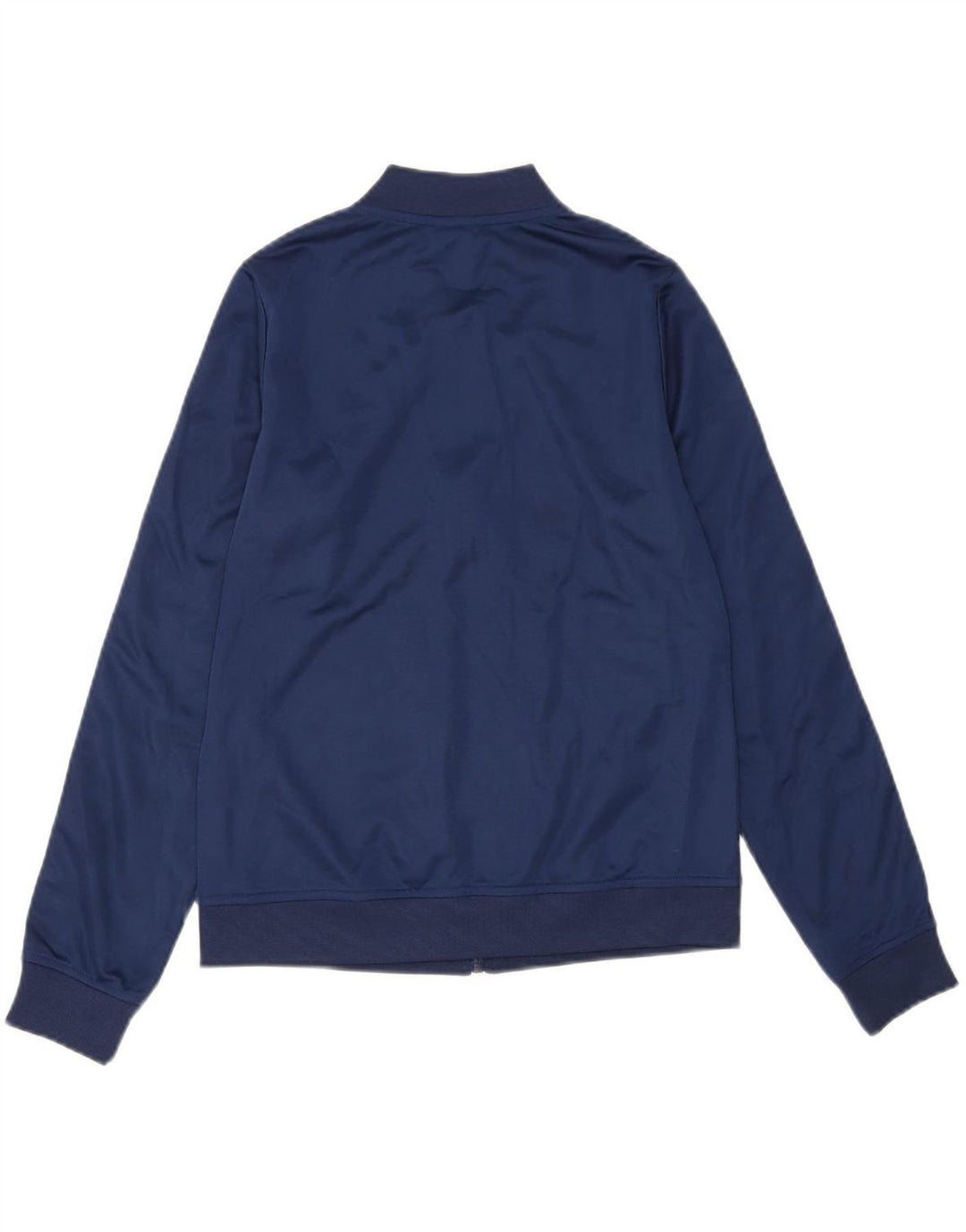 DIADORA Womens Graphic Tracksuit Top Jacket UK 6 XS Navy Blue Polyester