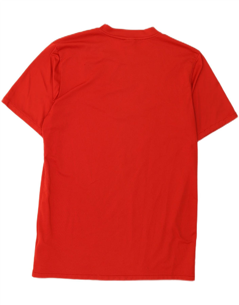 NIKE Mens Dri Fit T-Shirt Top Large Red Colourblock Polyester Vintage Nike and Second-Hand Nike from Messina Hembry 