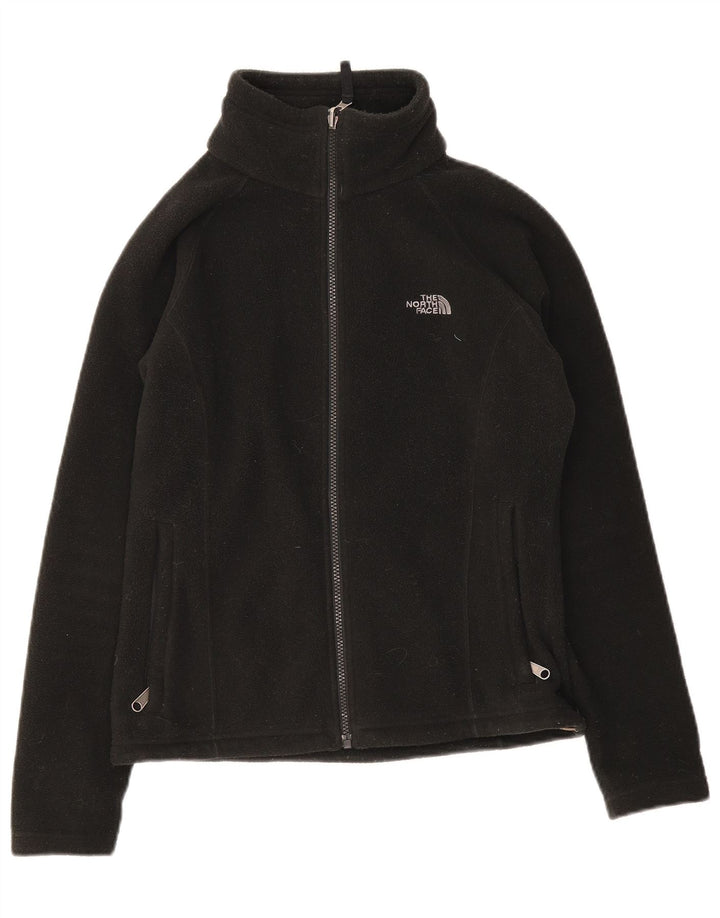 The North Face Womens Liner Fleece Jacket UK 10 Small Black Polyester