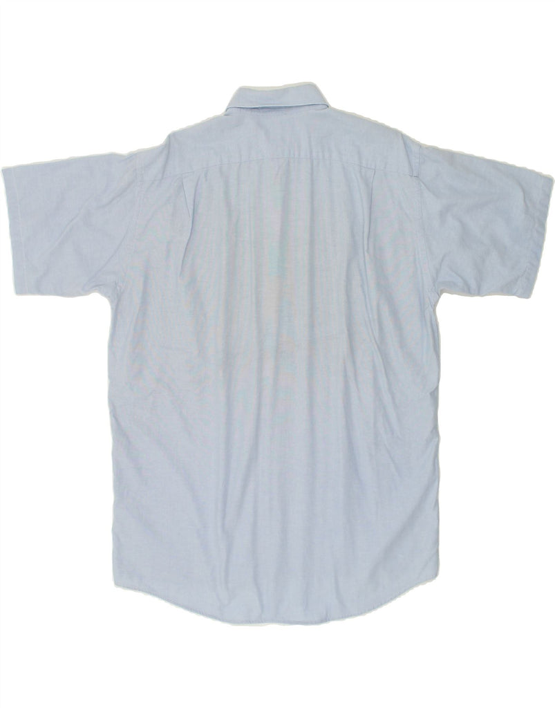 LACOSTE Mens Short Sleeve Shirt Size 40 Medium Blue | Vintage Lacoste | Thrift | Second-Hand Lacoste | Used Clothing | Messina Hembry 