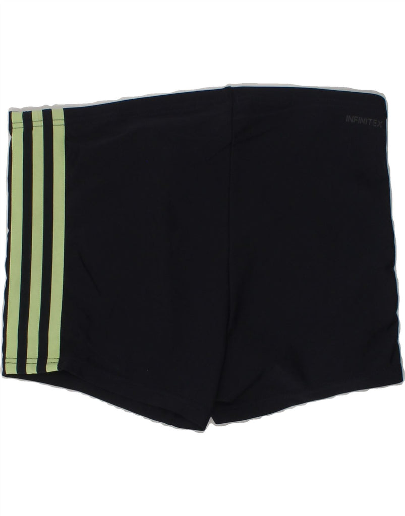 ADIDAS Boys Swimming Shorts 13-14 Years Navy Blue Polyamide | Vintage Adidas | Thrift | Second-Hand Adidas | Used Clothing | Messina Hembry 