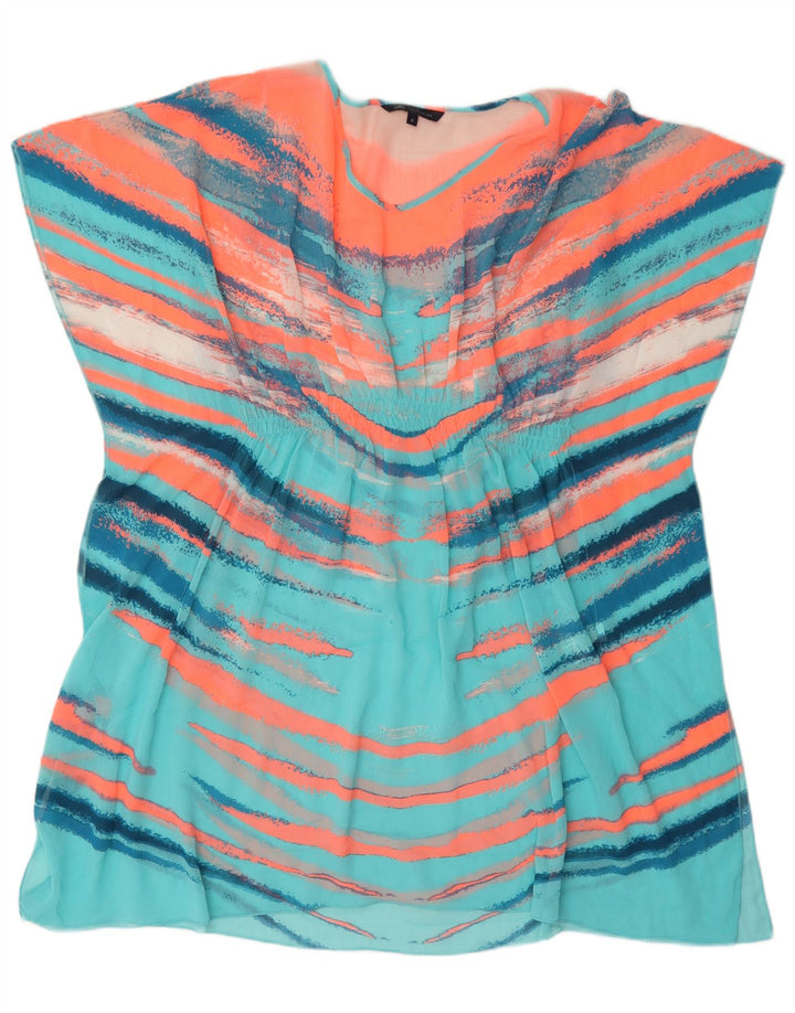 Marks & Spencer Womens See Through Kaftan Dress UK 10 Small Multicoloured