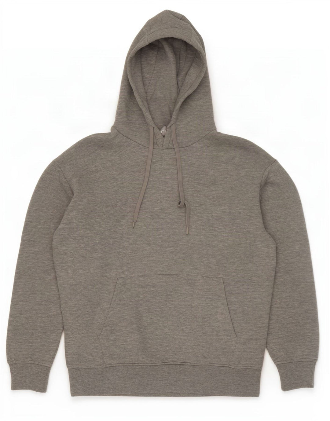 Zara Mens Hoodie Jumper Medium Grey Flecked