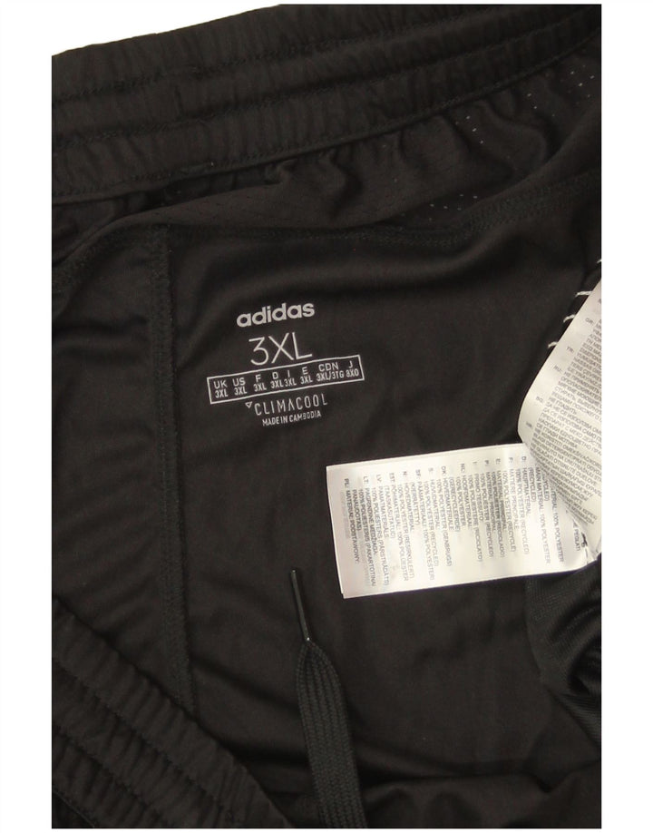 Adidas Mens Aeroready Sport Shorts 3XL  Black Polyester