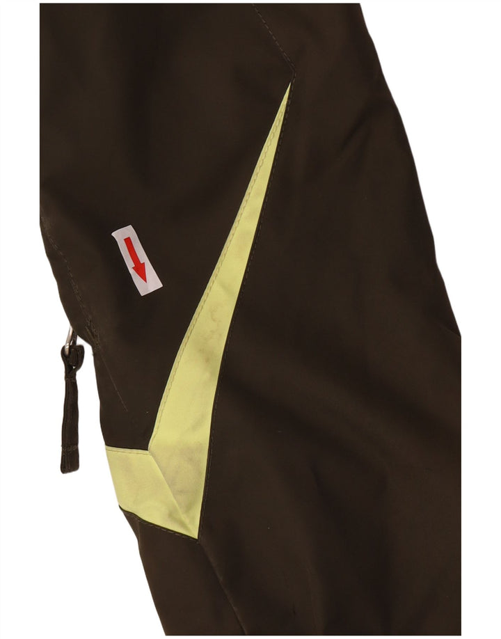 O'Neill Womens Hooded Windbreaker Jacket UK 14 Large Khaki Polyester