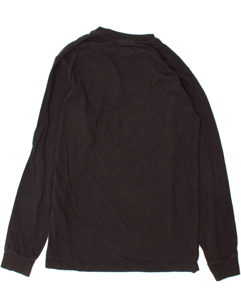 VANS Boys Graphic Top Long Sleeve 8-9 Years Small Black Cotton Vintage Vans and Second-Hand Vans from Messina Hembry 