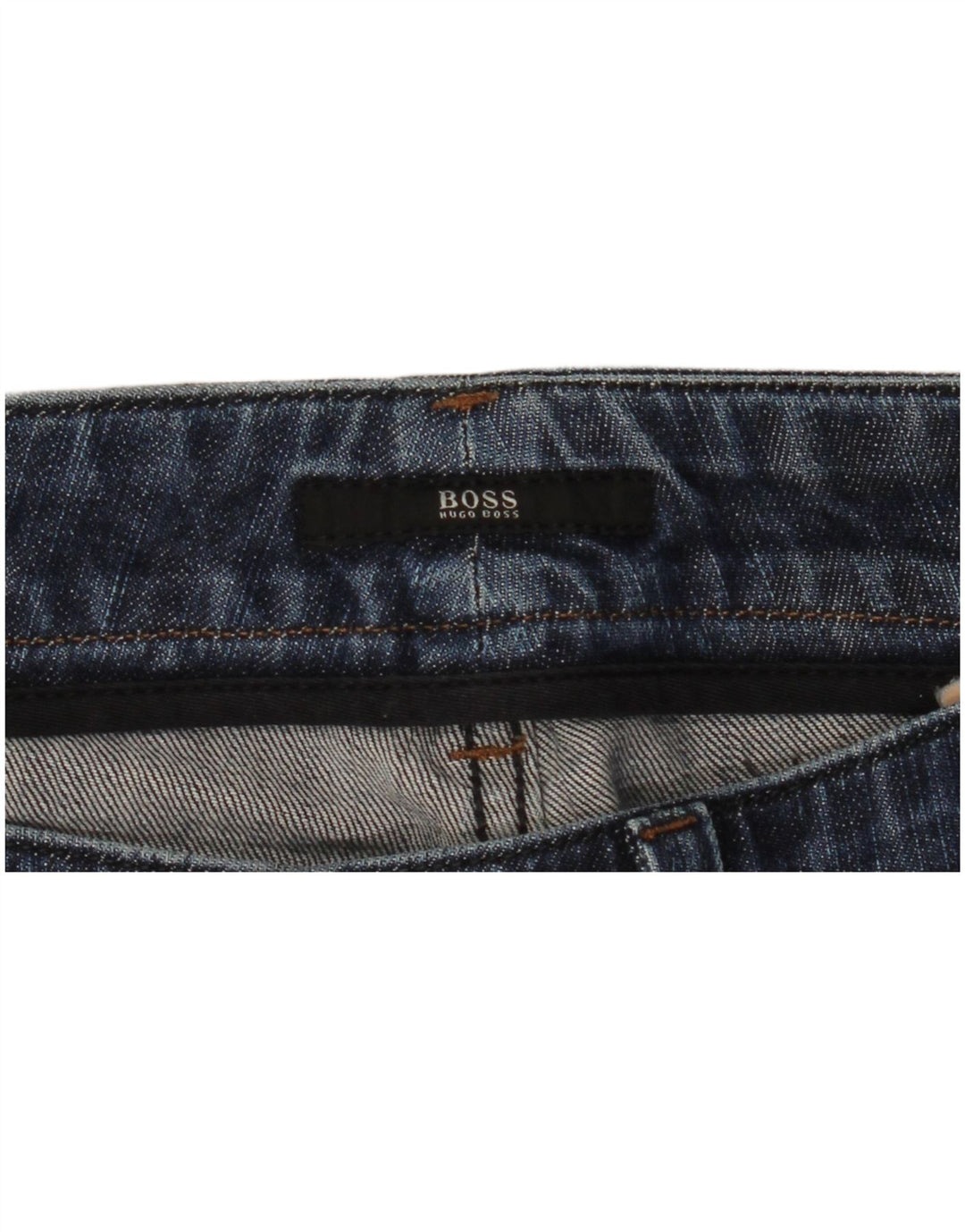 Hugo Boss Womens Slim Jeans W37 L28 Navy Blue