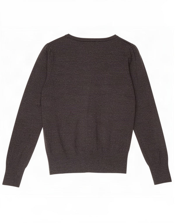Marks & Spencer Womens Cardigan Sweater UK 8 Small Grey Viscose