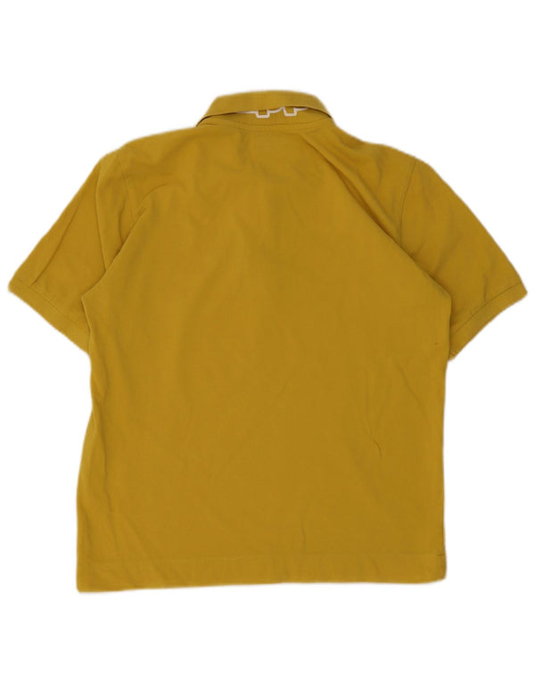Kappa Mens Polo Shirt Medium Yellow