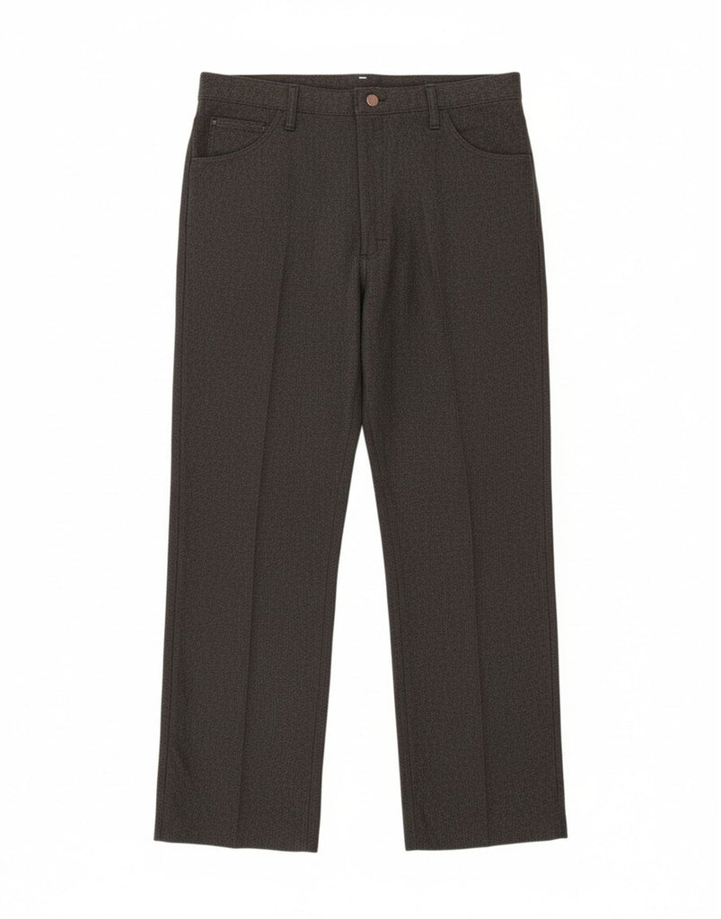 WRANGLER Mens Straight Casual Trousers W36 L30 Grey Vintage Wrangler and Second-Hand Wrangler from Messina Hembry 